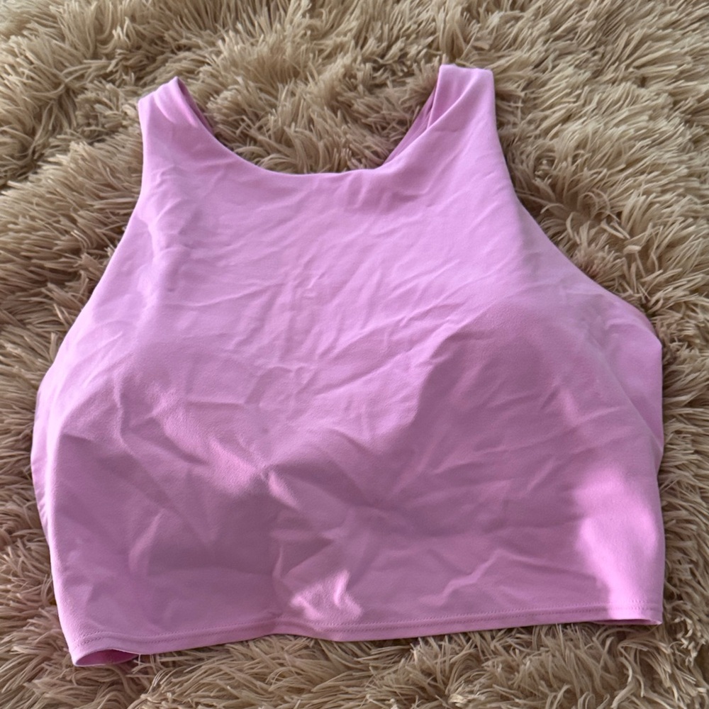 Athleta Light Pink Crop Top